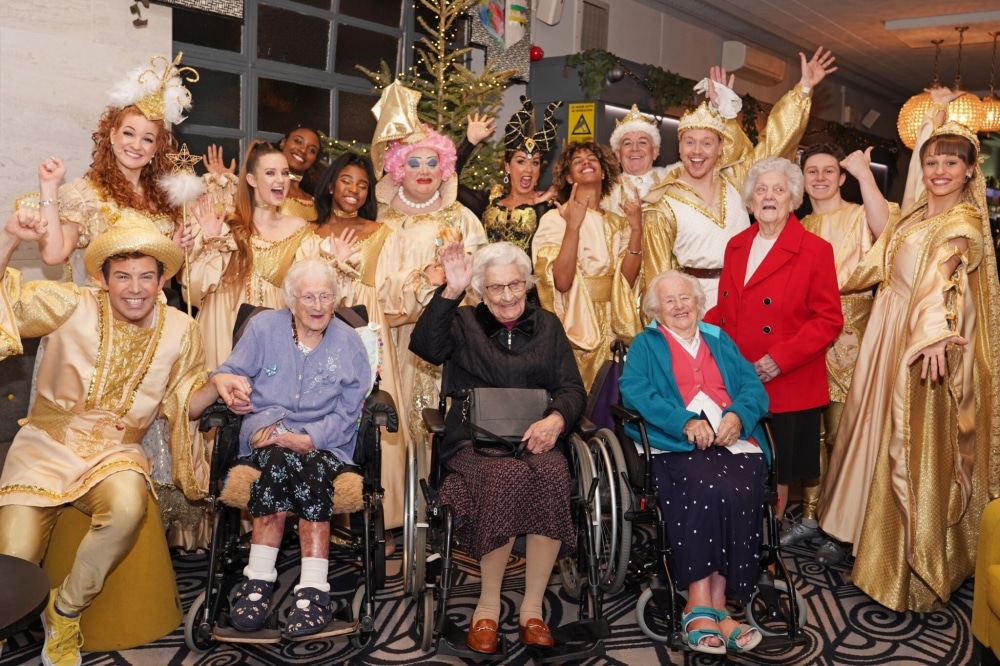 Fairy-tale trip to Tunbridge Wells panto for care home